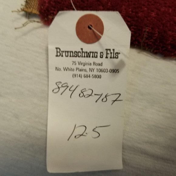 Merlot Burgundy Thick Upholstery Fabric Material Chair Couch 51.5" W by the Yard - Picture 9 of 9